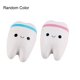 thumbnail image 1 of Colgante de dientes Smiley de dibujos animados con cadena de bola azul Afortunado Sencillez, 1 of 2