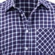 thumbnail image 3 of Blusa y camisa de manga larga con cuello vuelto para hombre, blusa informal a la moda con botones, cómoda y de manga larga con cuello vuelto, blusa de poliéster para hombre., 3 of 5