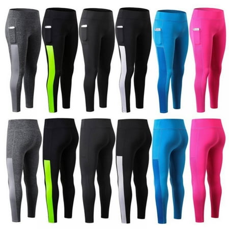 

[Big Clear!]Women s Winter Plus Fleece Trousers PRO High-Waist Running Fitness Pants Tight-Fitting Stretch Sports Trousers