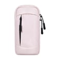 thumbnail image 1 of Arzuelo deportivo con correa ajustable, estuche universal de banda de brazo de corredores transpirable, bolsa de brazo de teléfonos inteligentes para Rosa, 1 of 8