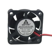 12V 40mm x 40mm x 10mm Cooling Fan 4010S DC Brushless 2-pin for CPU / Laser / Printer Cooling