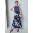 thumbnail image 4 of Jessica London Women's Plus Size Sleeveless Cutout Knit Tunic, 4 of 4