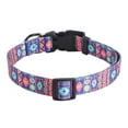 thumbnail image 6 of QQPETS Adjustable Soft Dog Collar: Print Flower Pink Multicolor Cute Patterns for XS Small Medium Large Pet Girl Boy Puppy Walking Running Training, 6 of 6