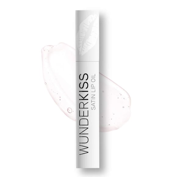 Wunder2 WUNDERKISS LIPS Maquillaje Aceite labial satinado Tratamiento Bálsamo labial Hidratante Beneficios antienvejecimiento Reduce las líneas finas Labios agrietados