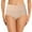 Beige, variant on Women's High Waist Underwear Comfortable Plus Size Panties Soft Breathable Everyday