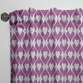 thumbnail image 3 of Designart 'Abstract Retro Pattern Design XIX' Mid-Century Modern Curtain Panel, 3 of 5