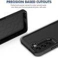 thumbnail image 6 of for Samsung Galaxy S22 Case: Dual Layer Protective Heavy Duty Cell Phone Cover Shockproof Rugged with Screen Protector - Military Protection Bumper Tough - Samsung Galaxy S22 5G 2022, 6.1 inch, Black, 6 of 9