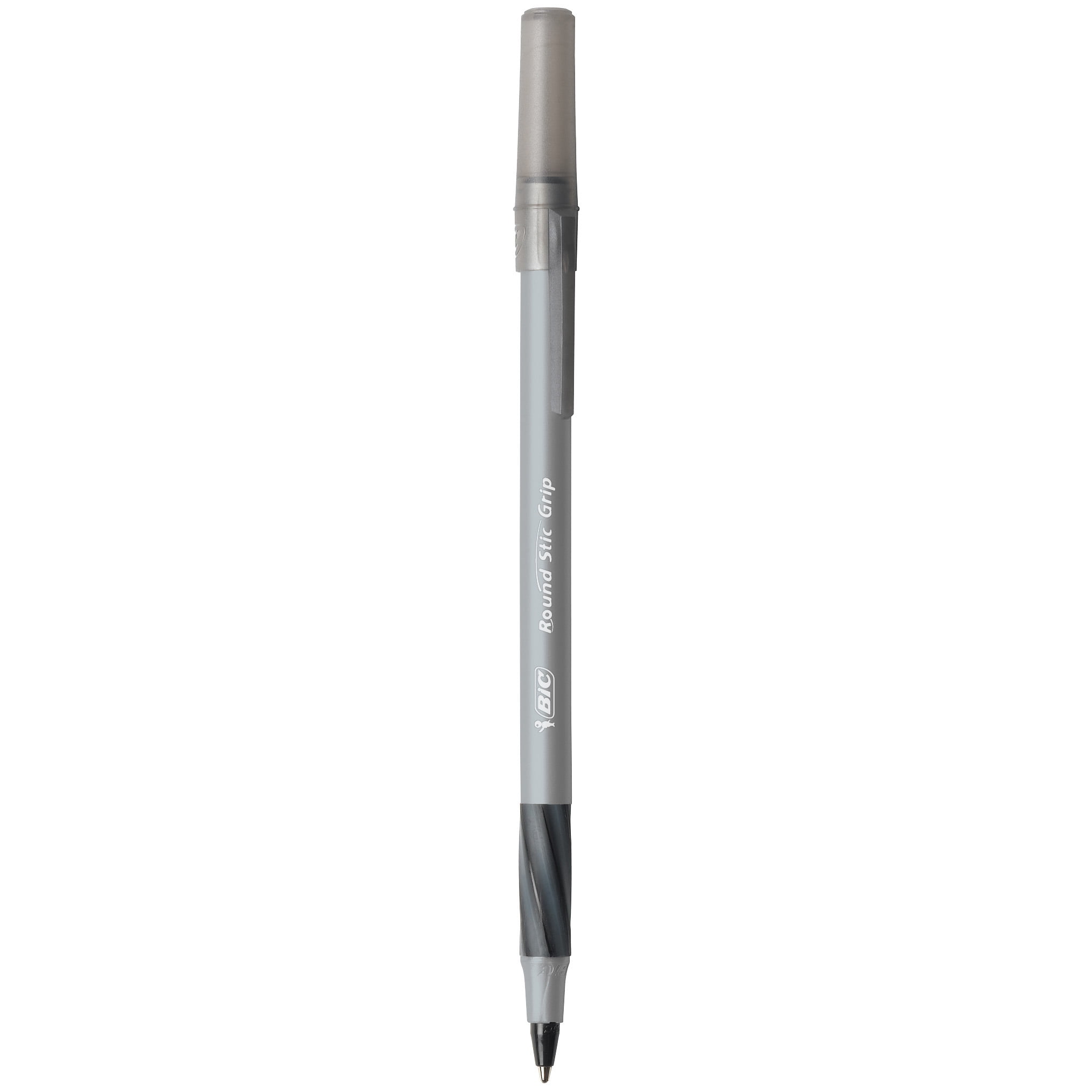 BIC Round Stic Grip Xtra Comfort Ballpoint Pens, Medium Point (1.2mm), Assorted Colors, 36 Per Pack, 3 Packs