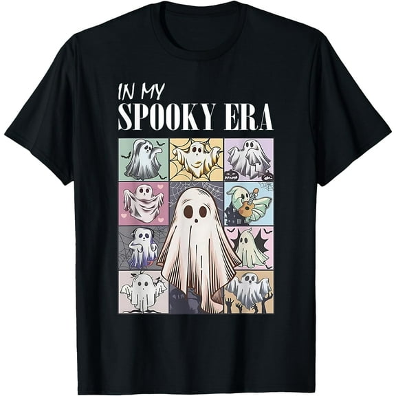 Hot Trending Kiraa Tee With In My Spooky Era Spooky Season Funny Ghost Unisex S-5Xl T-Shirt