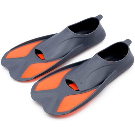 Swimming Fins,Kids Short Light Swim Diving Fins Flippers for Swimming ...