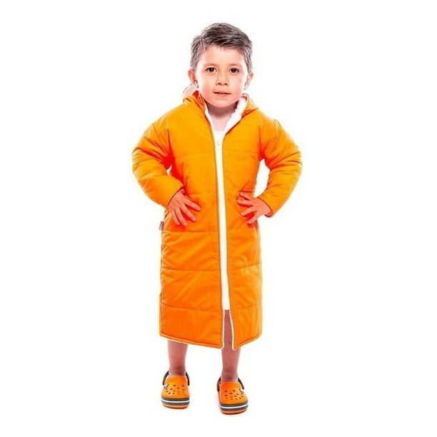 Bata de Natación MASHO para niños naranja talla 8 BN04N