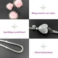 thumbnail image 4 of Car Hanging Accessories,Happon 1 Pack Bling Car Accessories Interior for Women,Car Rear View Mirror Pendant, Bling Car Accessories for Women Girls (Pink), 4 of 7