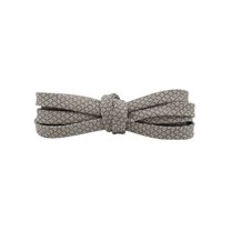 INSPIRE CHIC Plaid Reflective Replace Shoelaces Flat Shoe Laces for Sneakers 1 Pair Brown 120cm/47.2"