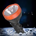 thumbnail image 3 of Linterna impermeable, linterna XHP50 tipo C, linterna recargable, linterna para exteriores, muy recomendada（Naranja）, 3 of 5