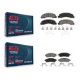 thumbnail image 1 of CMX Front Rear Ceramic Brake Pads Kit for Car Ford F-350 Super Duty F-250 Excursion KCX-100376, 1 of 9