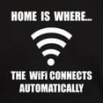 thumbnail image 3 of CafePress - Home Wifi T Shirt - Men's Classic Graphic Cotton T-Shirt, 3 of 4