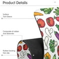 thumbnail image 4 of Yayeee Faucet Mat for Kitchen Sink 14.7" Diatomite Long Splash Guard Pad, Red Vegetables Pattern, 4 of 7