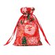 thumbnail image 5 of 11 bolsas de organza navideñas con cordón para regalo, para fiestas, bodas, Navidad, San Valentín, 5 of 9