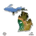 thumbnail image 1 of Michigan Pictured Rocks National Lakeshore - 12" Vinyl Sticker Waterproof Decal, 1 of 1