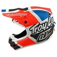 thumbnail image 3 of Troy Lee Designs Se4 Polyacrylite Helmet Quattro Orange Blue size X-Large, 3 of 10