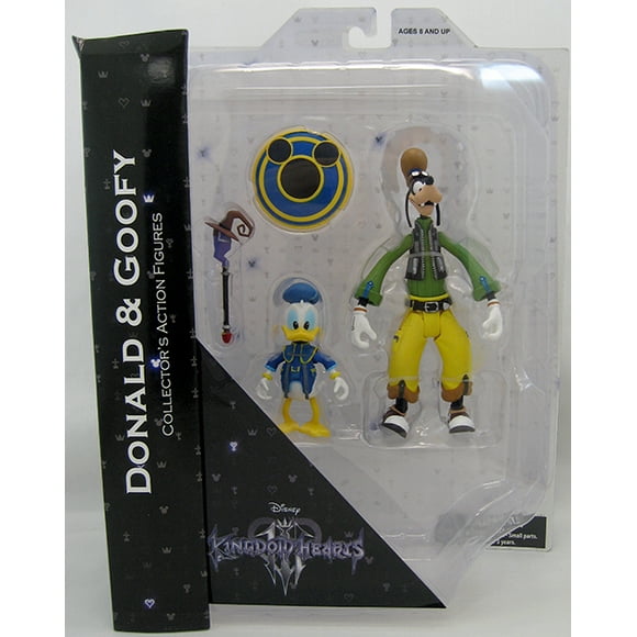 Kingdom Hearts 3 Figurines de 6 Pouces - Goofy & Donald