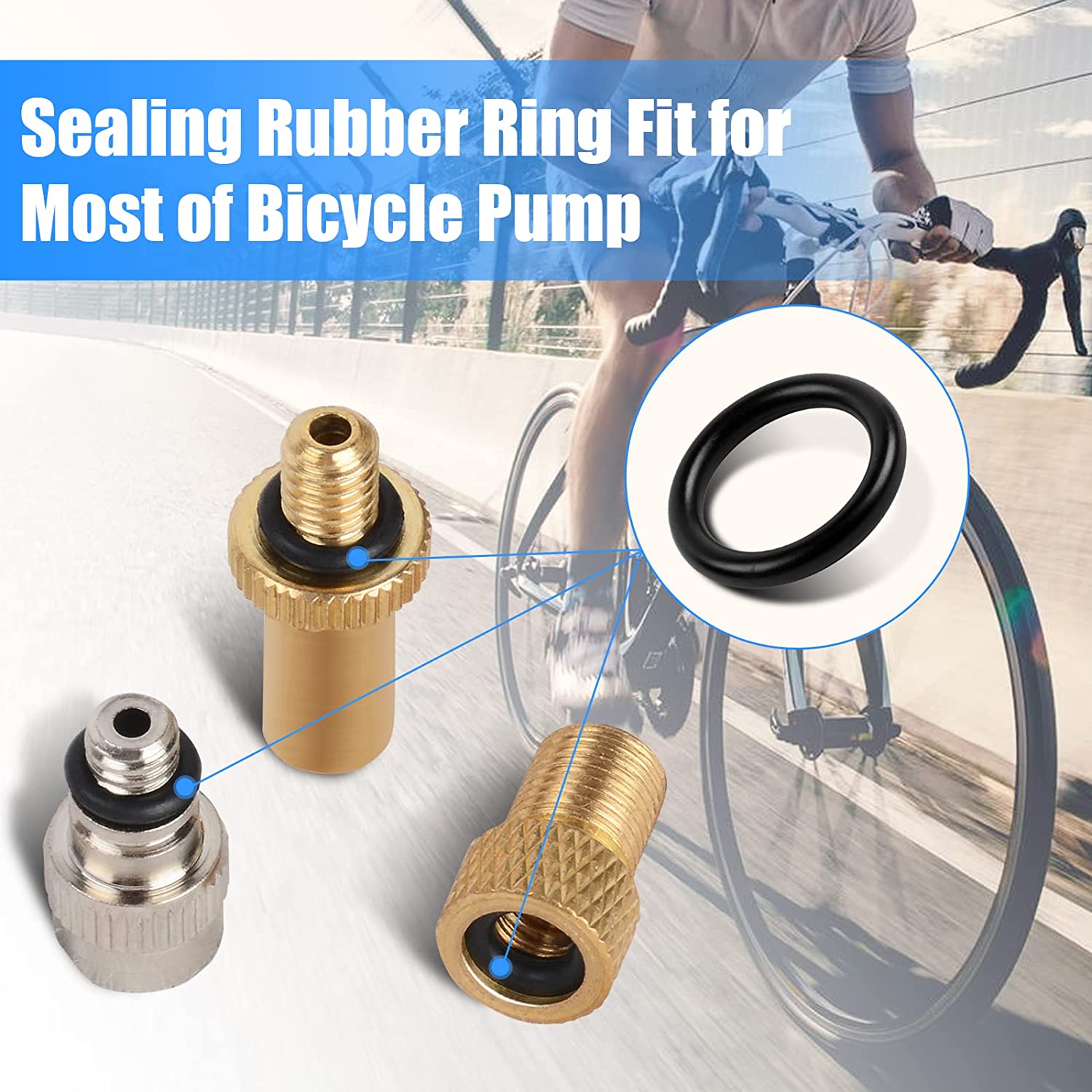 Vélo Adaptateur Soupape De Dv Sv Sur Valve Automatique - Voiture Pompe Av