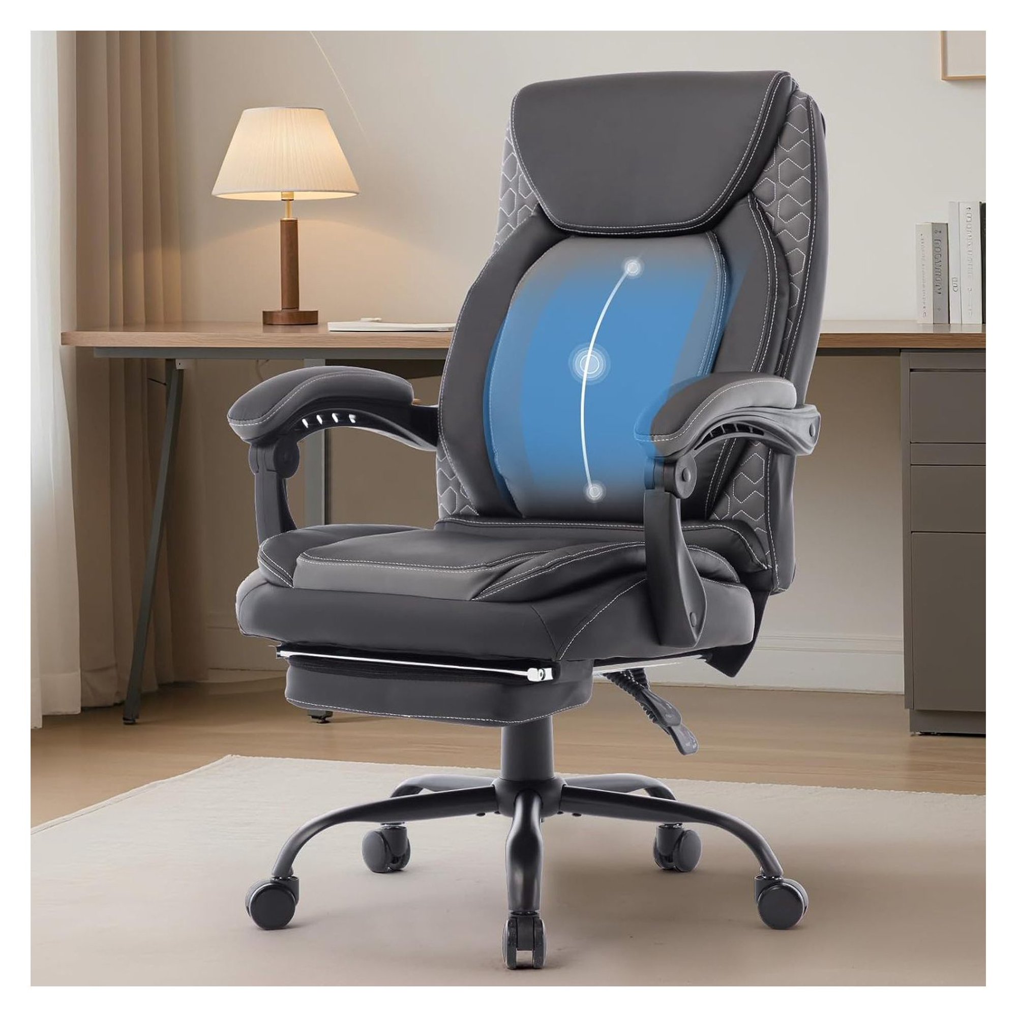 reclining ergonomic office chair with product