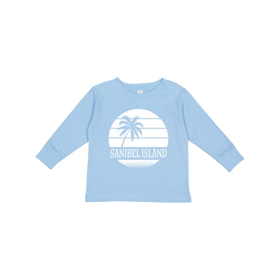 Inktastic Sanibel Island Florida Vacation Boys or Girls Long Sleeve Toddler T-Shirt