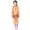 Orange, variant on Spring Summer Boys' and Girls' Plain Color Buttoned Thick Poncho Raincoats Rain Ponchos,One Size