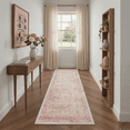 thumbnail image 7 of GENIMO 5'x7' Area Rug for Living Room, Washable Non Slip Soft Vintage Persian Rug for Bedroom Dining Room Home Office, Dusty Blush, 7 of 7