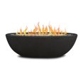 thumbnail image 1 of Real Flame Riverside 48" Oval Concrete Propane Fire Pit in Shale, 1 of 6