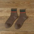 thumbnail image 2 of iOPQO Warm Winter Socks, Crew Length Socks for Men, Thick Wool Socks, Sleep Socks, Mens Socks, Coffee One Size, 2 of 3