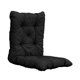 thumbnail image 1 of Cojín para sillón reclinable, suave, para interior y exterior, para jardín, comedor y cocina. Negro, 1 of 8