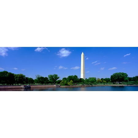 View of the Washington Monument The Mall Washington DC USA Canvas Art - Panoramic Images (6 x (Best Way To See Washington Dc Monuments)