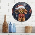 thumbnail image 6 of Christmas Dog Ribbons Wall Clock 10 Inch Silent Non Ticking Battery Operated Easy to Read for Kitchen Living Room, 6 of 8