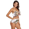 thumbnail image 3 of Ckdifva Cats and Christmas Tree Womens High Waisted Bikini Set Two Piece Swimsuit Bathing Suits, 3 of 5