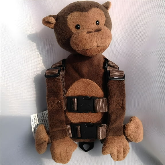 GASTROPOD 2-in-1 Toddler Safety Harness Backpack with Leash - Adjustable Anti-Lost Walking Strap for Kids 1-4, Child Safety Harness with Cute Backpack for Boys Girls, Indoor Outdoor Travel