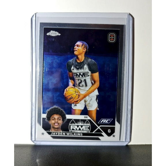 Jayden Wilkins Rookie Card 2023-24 Topps Chrome Overtime #91 RWE