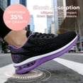 thumbnail image 5 of BEOAPT Women Running Shoes and Breathable Air Sneakers Tennis Walking Shoes Lightweight Casual Sneakers for Gym Travel Work Size 8, 5 of 10