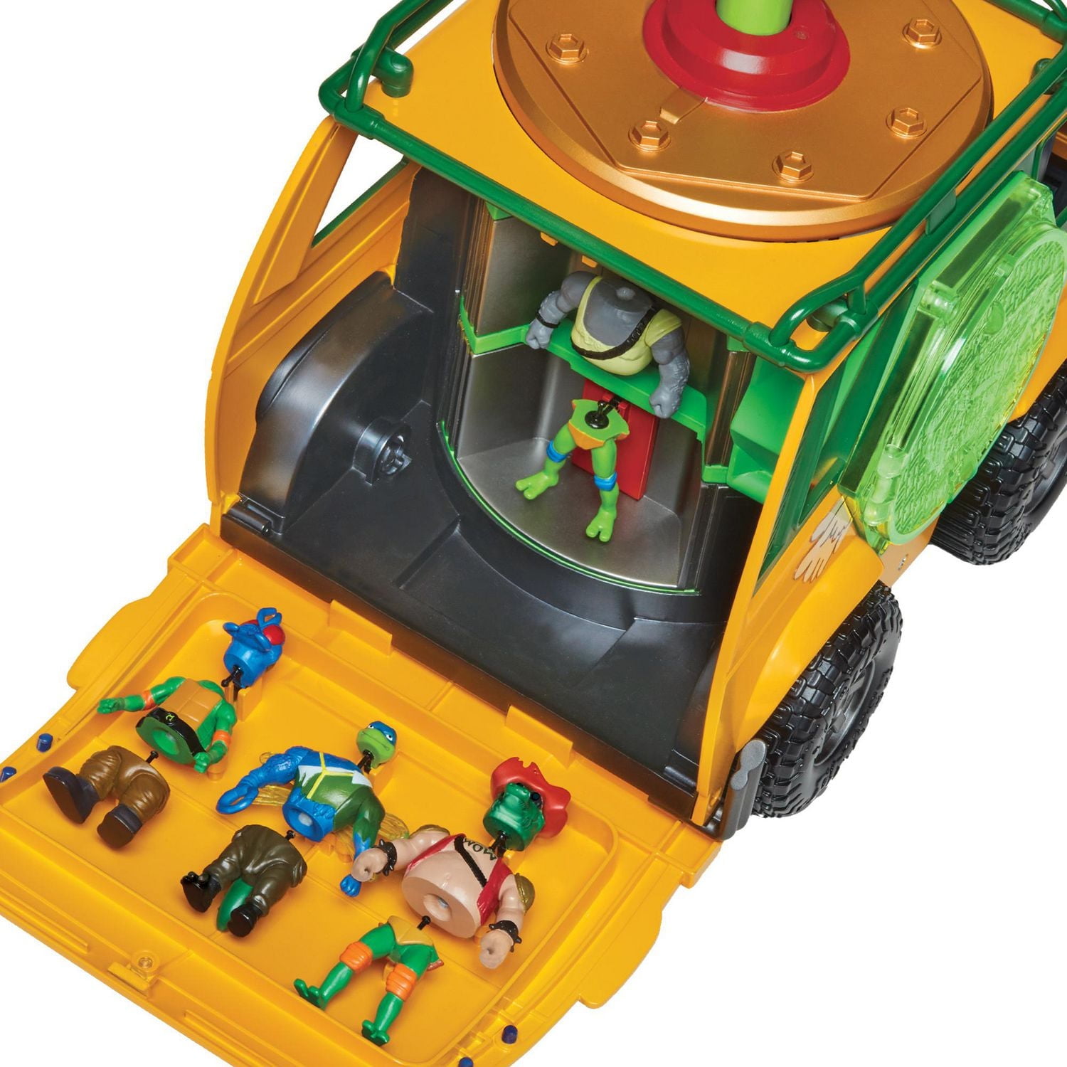 RXHxTMNT Turtles Figure Set＆Walker Wagon Rxhxtmnt Turtles
