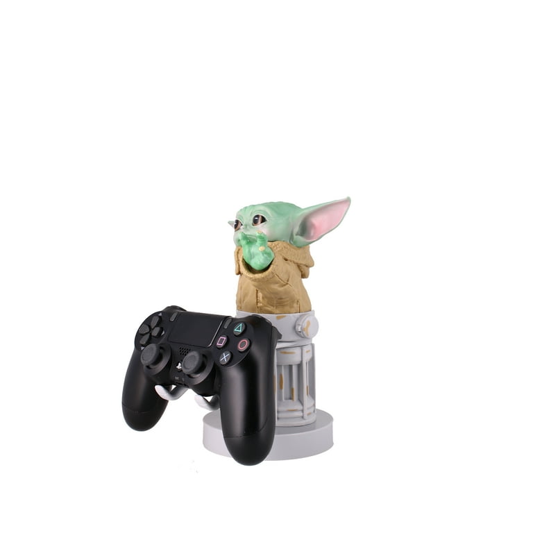 Exquisite Gaming: The Mandalorian: The Child - Star Wars Original Mobile Phone & Gaming Controller Holder, Device Stand, Cable Guys, Licensed Figure Exquisite Gaming: The Mandalorian: The Child - Star Wars Original Mobile Phone & Gaming Controller Holder, Device Stand, Cable Guys, Licensed Figure