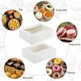 thumbnail image 4 of Cookie Boxes, Treat Boxes with 2 Style Window, for Chocolate Strawberries Muffins Donuts and Birthday Party Wedding Favor, 4 of 8