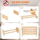 thumbnail image 5 of Estante modular apilable VEVOR para vinos de 18 botellas de madera maciza de Bambú 2 niveles, 5 of 9