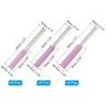 thumbnail image 2 of Uxcell 3-Size Diamond Chainsaw Sharpener Sharpening Stone Grinding File Pink 18 Pcs, 2 of 6