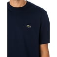 thumbnail image 4 of Lacoste Classic Logo T-Shirt, Blue, 4 of 5