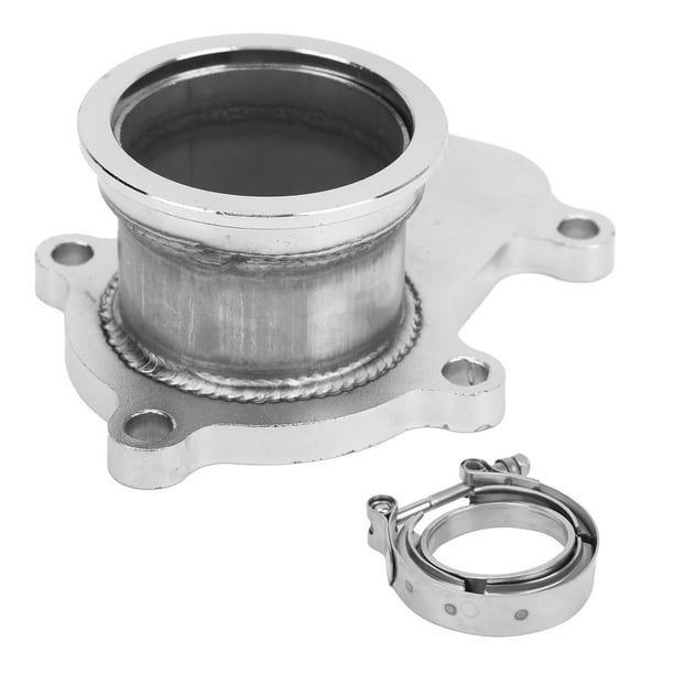 Adaptador de brida de pernos, adaptador de brida de banda en V de 5 pernos para automóvil, piezas del sistema de turbina altamente versátiles