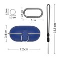 thumbnail image 1 of Audífonos Funda de TPU + PC para con cordón de mosquetón para Beats Fit Pro (azul) Ehuebsd Para estrenar, 1 of 9