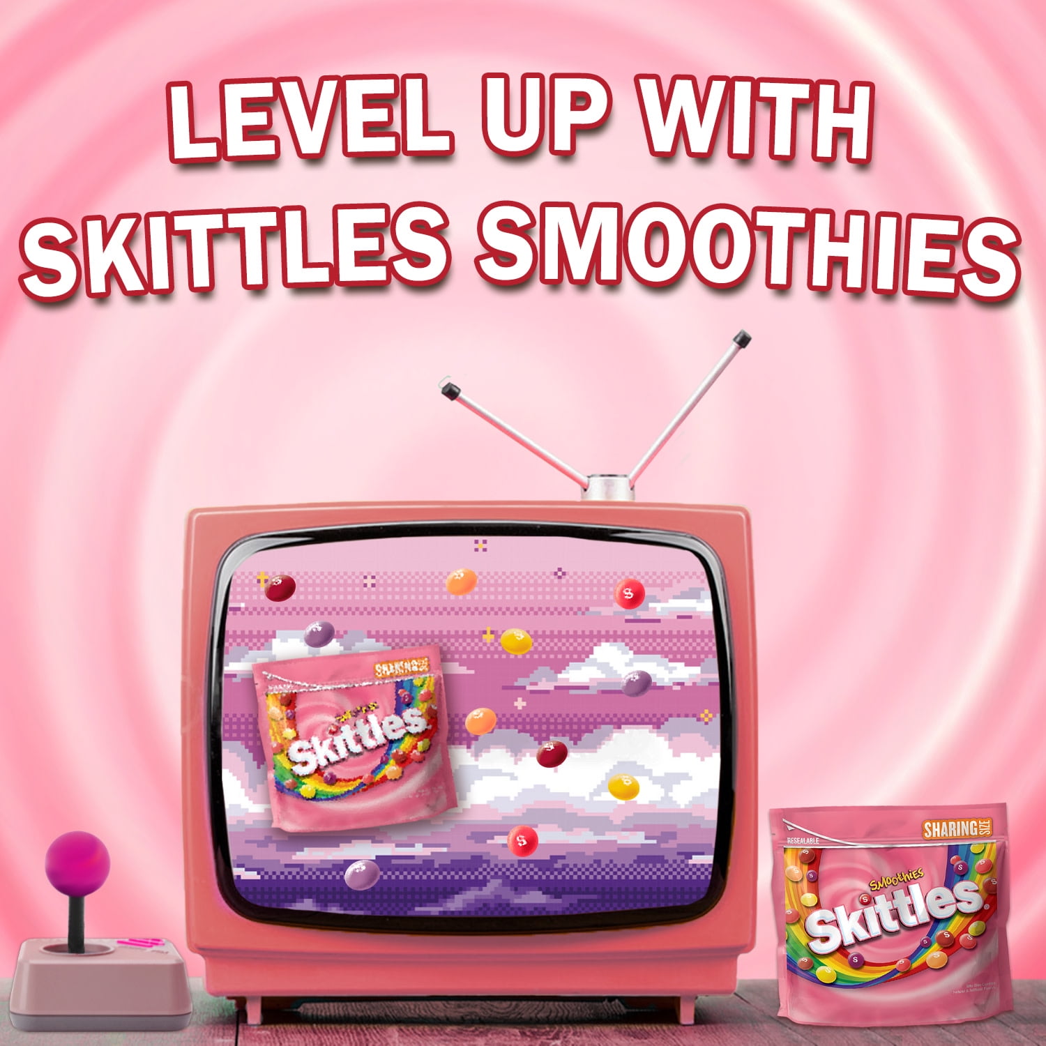 Skittles Smoothies Chewy Candy, Sharing Size - 15.6 oz Bag