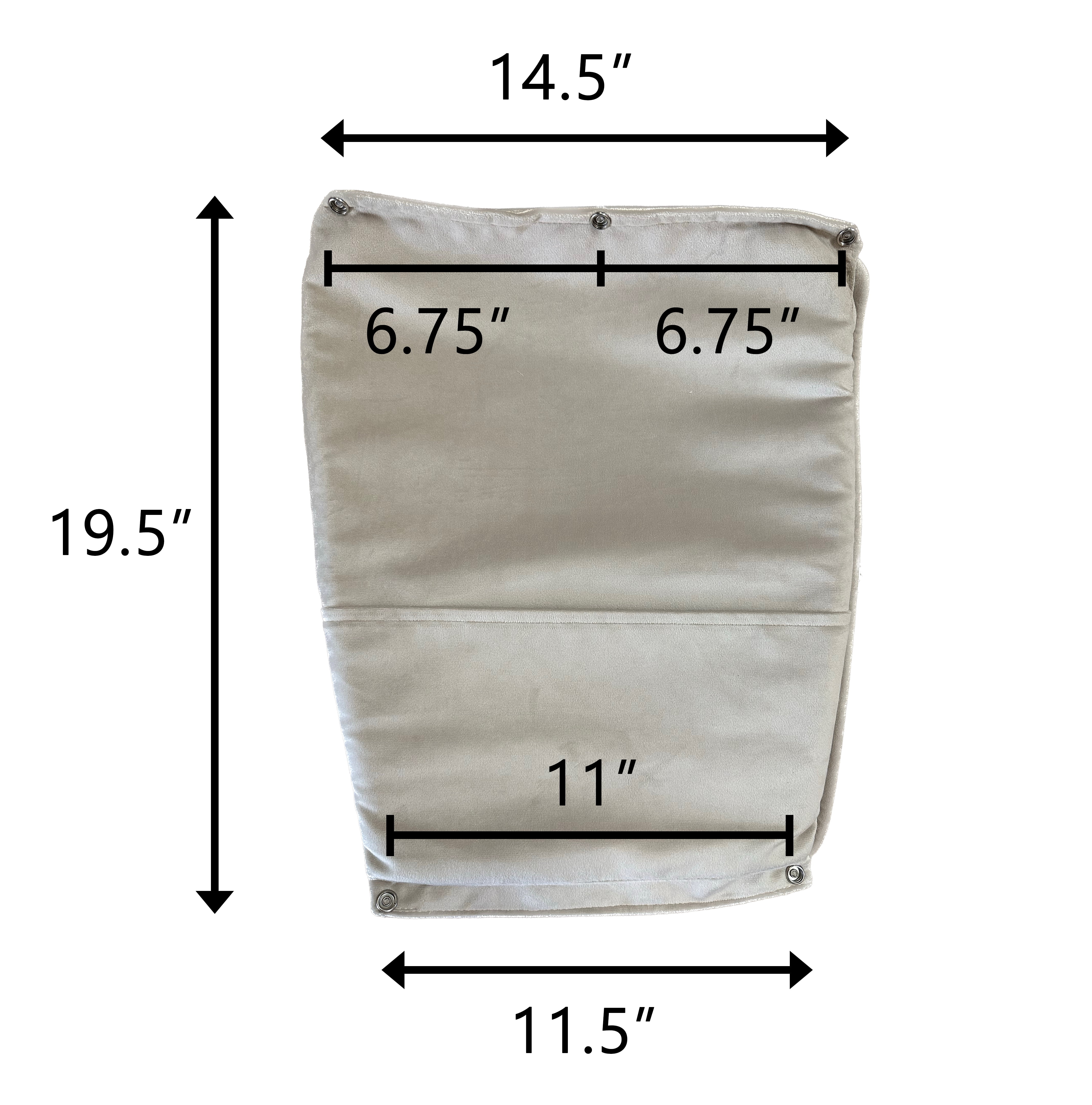 AFG Sleigh Glider Chair Cushions Gray