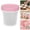Pink*1 pc, variant on Hilingoto Reusable Food Storage Jar, 300Ml Plastic Container with Pink Lid, Airtight for Soup, Meal Prep, Leftovers, Dishwasher Freezer Safe